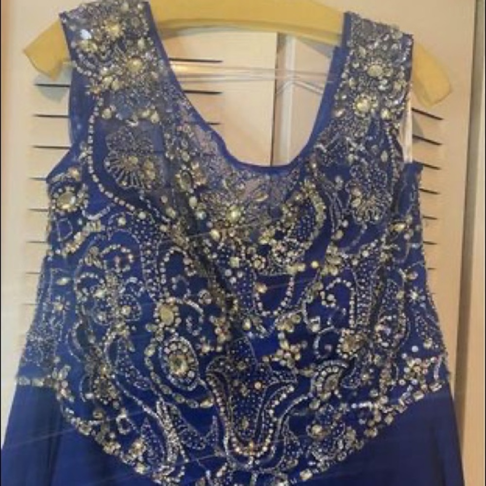 Floor length gown
